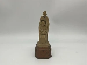 Vtg Holy Family Figure Drawer Box Italy Plastic - Picture 1 of 8