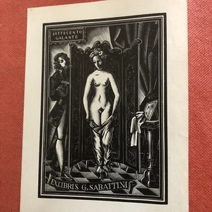 ex libris G.Sabattini - Photo 1/3