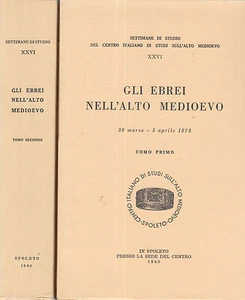 Gli ebrei nell'High Middle Ages. 2 Voll. Centro Italian of studies sull'high M. - Picture 1 of 1