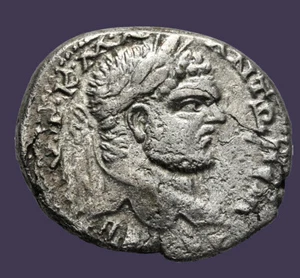 Archaios | Seleucis Antioch Caracalla Eagle Tetradrachm | Inv#20.4 - Imagen 1 de 2