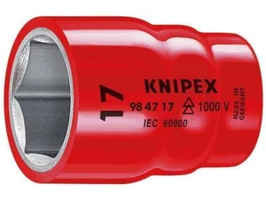 Knipex Steckschlüsseleinsatz (Doppel-Sechskant) mit Innenvierkant 1/2" - Bild 1 von 2