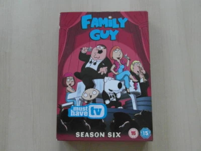 Family Guy Season 6 (DVD, 2007, 3-Disc Set)  - Image 1 of 3