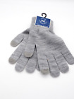 Winter Essentials Unisex Adult Texting Gloves Gray One Size