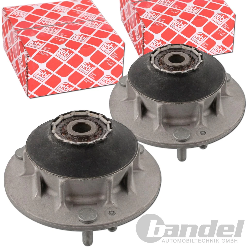 2 FEBI DOMLAGER 10mm TIEFERLEGUNG VORNE passend für BMW E81 E46 E90 E91 E39 E60 - Bild 1 von 1