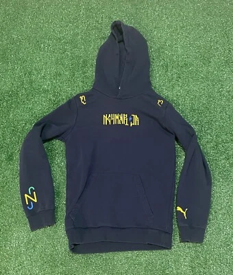 Puma Neymar Jr. Sudadera con capucha Hero talla juvenil mediana Foto 1 de 3