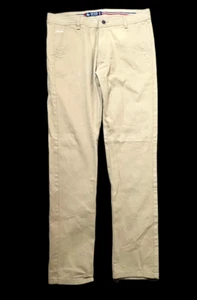 Vintage Spike Jeans Men Size 34 Beige Straight Lightweight - Picture 1 of 18