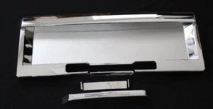 SOPORTE DE MATRÍCULA CROMADO PARA Hummer H2 a partir de 2006 FACELIFT - Imagen 1 de 3