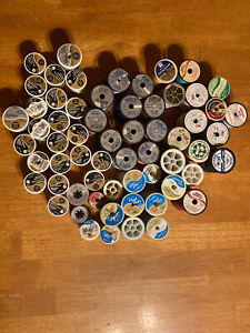 65 Spools - Sewing Thread Lot - Mixed brands - Coats, Ultra, others