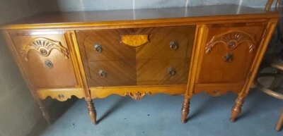 Antique/ Vintage Jacobean Buffet/Sideboard - Local Pickup Only - Image 1 of 4