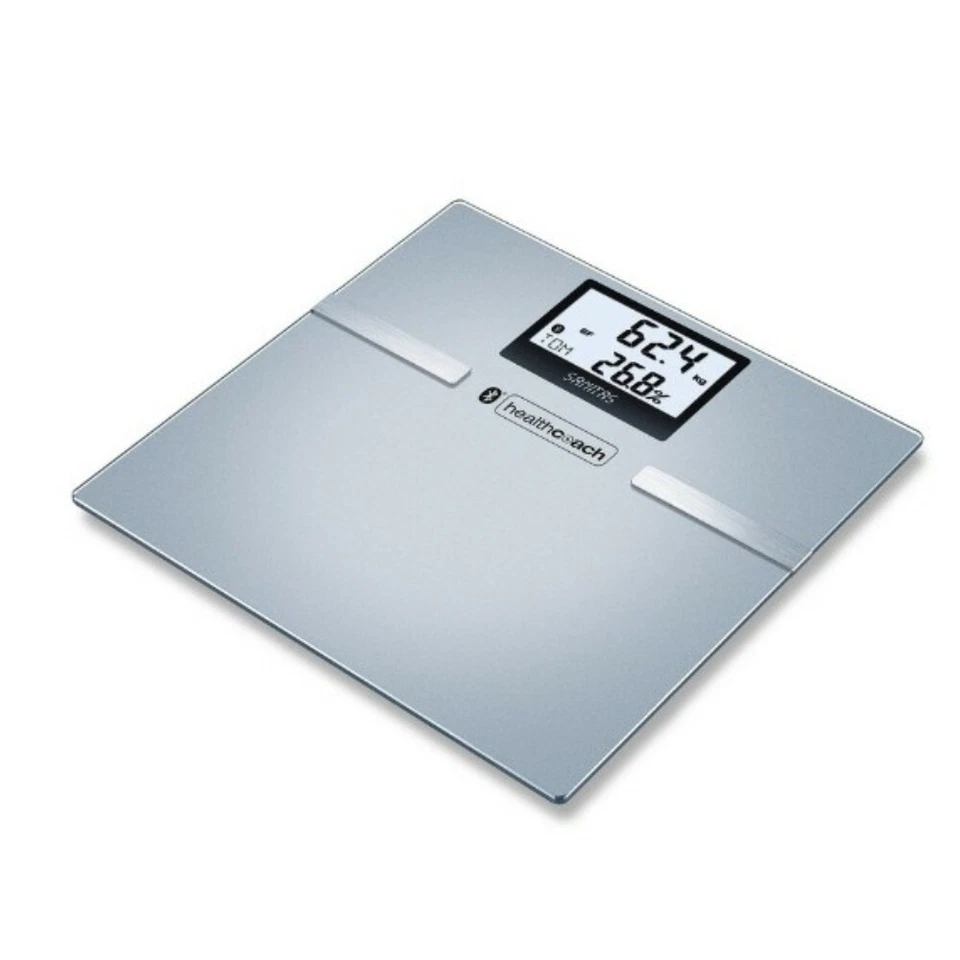 Sanitas SBF 70 Bluetooth® Glas-Diagnosewaage Digitalwaage 180kg Waage SBF70 - Bild 1 von 1