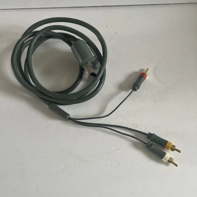 Fosmon HD AV Component Cable Cord for Microsoft Xbox 360 Tested and works - Image 1 of 4