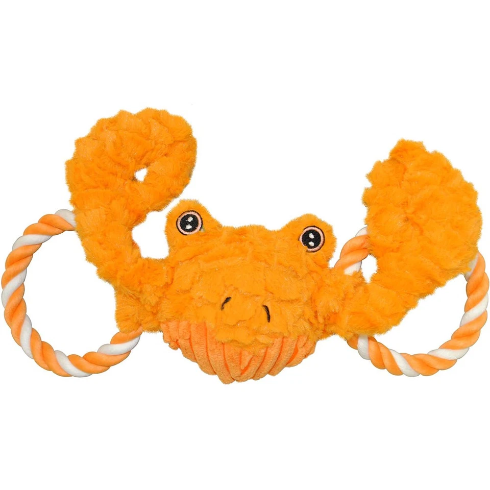 Jolly Pets Tugamal Crab Tug/Squeak Toy Extra Large Jta65 - Image 1 of 1