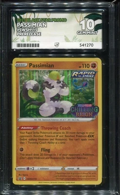 ACE 10 Passimian SWSH115 Black Star Promo EN 2021 Prerelease Gem Mint - Image 1 of 2