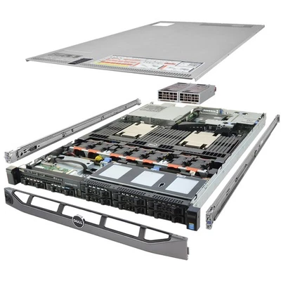 Dell PowerEdge R630 Server 2x E5-2680v4 2.40Ghz 28-Core 384GB RAM 6x Caddies - Image 1 of 4