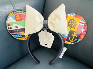Disney Cruise DCL 2025 Neu Mickey Ohr Typ Stirnband Neu mit Etikett Mint Mickey Ohren - Bild 1 von 3