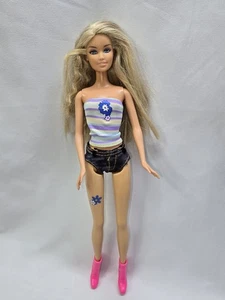 Barbie Fashion Fever Teen Skipper Doll No. J1408 Flower Tattoo (2006)- READ INFO - Bild 1 von 23