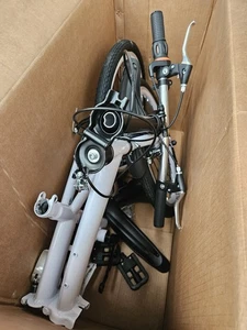 USED Folding Bike Foldable City Bike for Adult 20" Commute Bicycle 6 Speed Gear - Picture 1 of 23