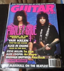 Guitar World Magazine November 1991 Motley Crue, Van Halen, Alice Cooper - Picture 1 of 2