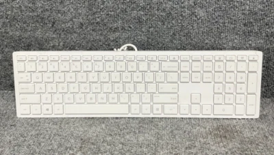 HP HSA-D004K Slim ⌨️ Wired Keyboard QWERTY White For PC - Image 1 of 4