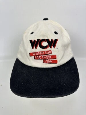 Gorra de colección WCW Where The Big Boys Play con correa trasera Foto 1 de 4