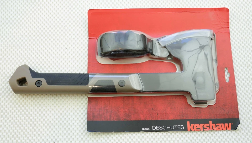 Hacha Kershaw 1075X Deschutes 3Cr13 acero bronceado nailon/mango engoma Foto 1 de 4