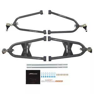 Fully Adjustable A-Arms +2 +0 for Honda TRX 400EX Trx400 Trx 400ex 1999-2004 - Picture 1 of 13