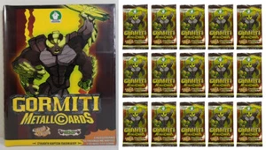15X SEALED PACKS GORMITI METALL CARDS TCG ATOMIC GENERATION + ALBUM GREEK ! - Picture 1 of 9
