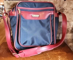 Vintage Samsonite Crossbody Carry On Luggage Shoulder Bag-10"x9"x5" - Picture 1 of 10