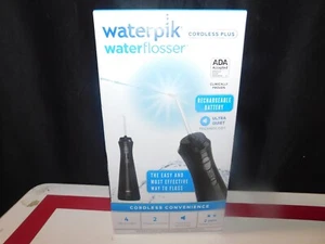 WATERPIK RECHARGEABLE WATER FLOSSER CORDLESS PLUS WP-462W (EB56) - Picture 1 of 4