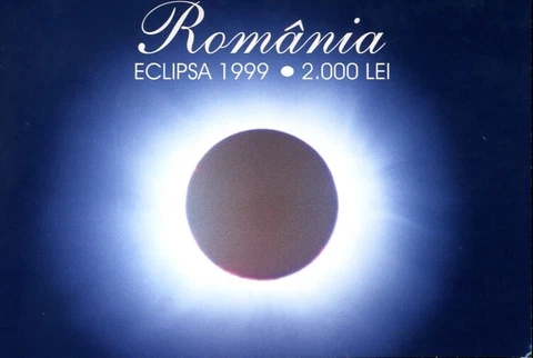 Romania 2000 Lei 1999 P 111 UNC Polymer With FOLDER Cover