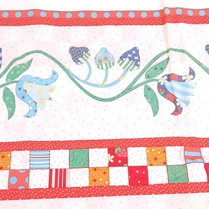 Elinors Picnic Piece O' Cake Designs 1⅜ Yd Quilting Cotton Border Print READ - Picture 1 of 9