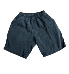 Vintage Stussy Gray Soft Jean Denim Shorts Men's Medium USA 80s 90s RARE EUC - Picture 1 of 15