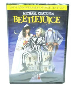 BEETLEJUICE 20TH ANNIVERSARY DELUXE EDITION (DVD) - Brand *NEW sealed* - Picture 1 of 2
