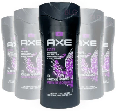 Axe EXCITE Body Wash Dark Chocolate Scent 13.5oz Shower Gel Lotion Body Wash USA - Image 1 of 2