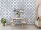 3D Geometric Line Relief Square Self-adhesive Removeable Wallpaper Wall Mural1