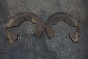 Front Left & Right Brake Back Rotor Shield 108723 108722 Ferrari 308 GTSi 1980 - Picture 1 of 4