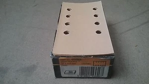 P400 03593 3M Hookit Gold 255P Strips 81 x 153mm Box (50) 8 holes Sheets - Picture 1 of 3