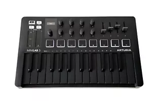 Arturia MiniLab 3 Deep black DB MIDI Keyboard Controller MK3 New - Picture 1 of 3