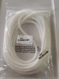 Alex Tech 25 ft 1/4 pulgada telar de alambre dividido cable conducto blanco - Imagen 1 de 3