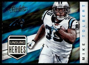 2016 Panini Absolute Unsung Heroes Mike Tolbert Carolina Panthers #18
