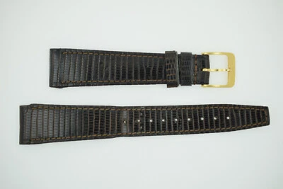 Correa de reloj vintage LONGINES 18/14 18mm incl. Hebilla original (B305) Foto 1 de 2