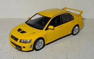 AUTOart Mitsubishi Lancer Evulution VII gelb 1:43 Vitrinenmodell (S4_29) - Picture 1 of 3