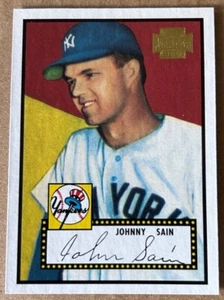 JOHNNY SAIN 2001 TOPPS ARCHIVES Card #236  NM-MT Condition - Picture 1 of 2