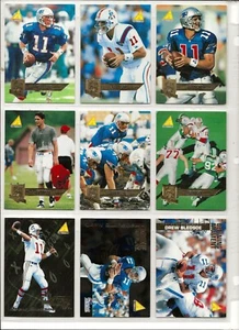 DREW BLEDSOE - 1995 Pinnacle - Complete Sub-Set of "Quarterback Club Collection" - Picture 1 of 1