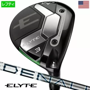 【Lefty】Callaway ELYTE Fairway Woods PROJECT X DENALI CHARCOAL GRAPHITE 2025 USA - Picture 1 of 5