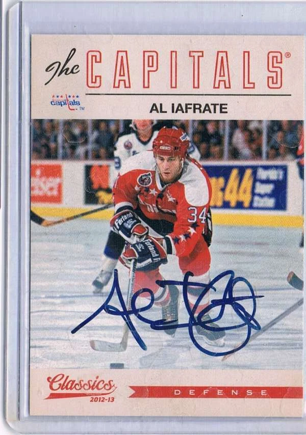 2012-13 Panini Classic Signatures Autograph Cards #48 Al Iafrate NM-MT Auto Capi - Image 1 of 1