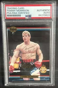 1991 Ringlords Tommy Morrison Rocky Signed The Duke Auto Psa Coa Mint Rc /150 - Picture 1 of 11