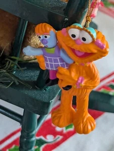 ZOE Vintage Grolier 1992 Christmas Ornament Sesamstraße Jim Henson - Bild 1 von 7
