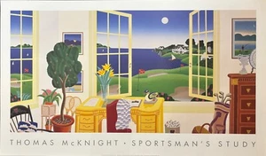 Thomas McKnight • 'Sportsman's Study' Print - New!! - Picture 1 of 1