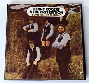 BOX ONLY: Kenny Rogers & The First Edition SOMETHING's BURNING Reel to Reel - Picture 1 of 5